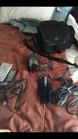 Sony video and camera new with xtra micro