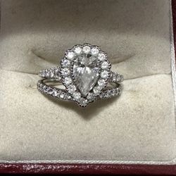 Engagement Ring With Wedding Band