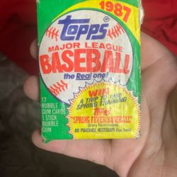 1987 Tops Major League Baseball Cards