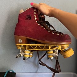 Custom Moxi Roller Skates Lolly Boot sunlite Plate