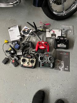 RC Helicopters and controllers