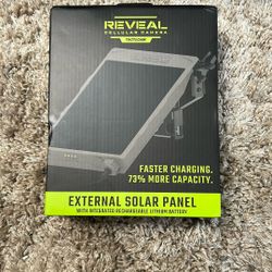 External Solar Panel Integrated Lithium Battery