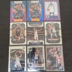 Rudy Gobert Jazz Timberwolves NBA basketball cards 