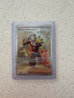 MINT Pokemon Ethan’s Adventure 236/182 Destined Rivals SIR Special Illustration