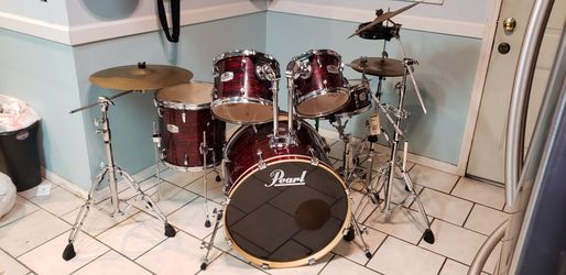 Pearl EXR 6 piece drum kit