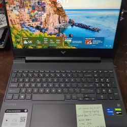 HP Victus 15.6' Gaming Laptop 144Hz Intel Core i5-12th Gen 16GB Ram 1TB SSD Nvidia GeForce GTX 1650 4GB Graphics Windows 11. Comes with Charger. In li