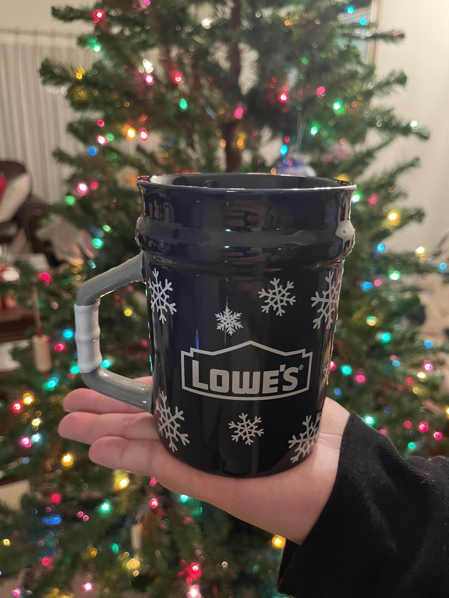 Lowe’s Limited Edition Holiday Snowflake Mug