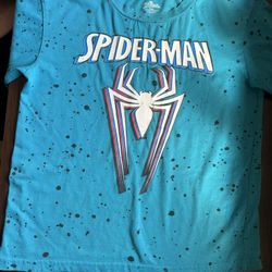 Boys Spider-Man Shirt Size 7