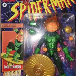 Marvel Legends Spiderman Halloween Jack O Lantern