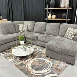 Double Chaise Sectional By Ashley Just $998🤩🤩🤩🤩🤩
