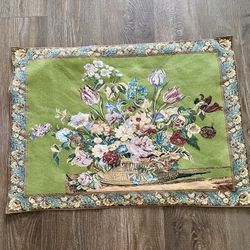 Floral wall Tapestries Flower Bouquet 26/35 inches 