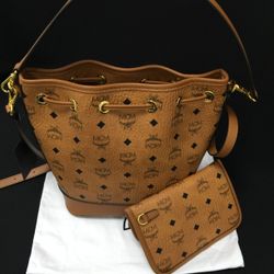 MCM Dessau Drawstring Bag