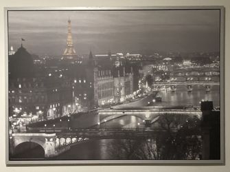 Paris Huge Wall Art 39”X54”