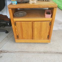 TV/microwave Cart On Wheels