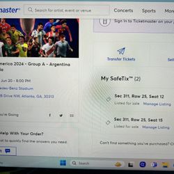 Argentina Vs Canada Tickets