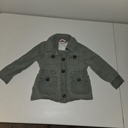 2t Toddler Girl's Green Jacket