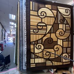 8x10 Area Rugs Carpet Rugs Modern Desgin Thick Colors Brown Beige