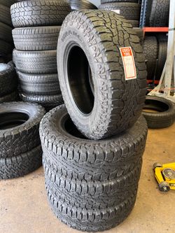 265/70R17 GOOD YEAR WRANGLER A/T full tires set