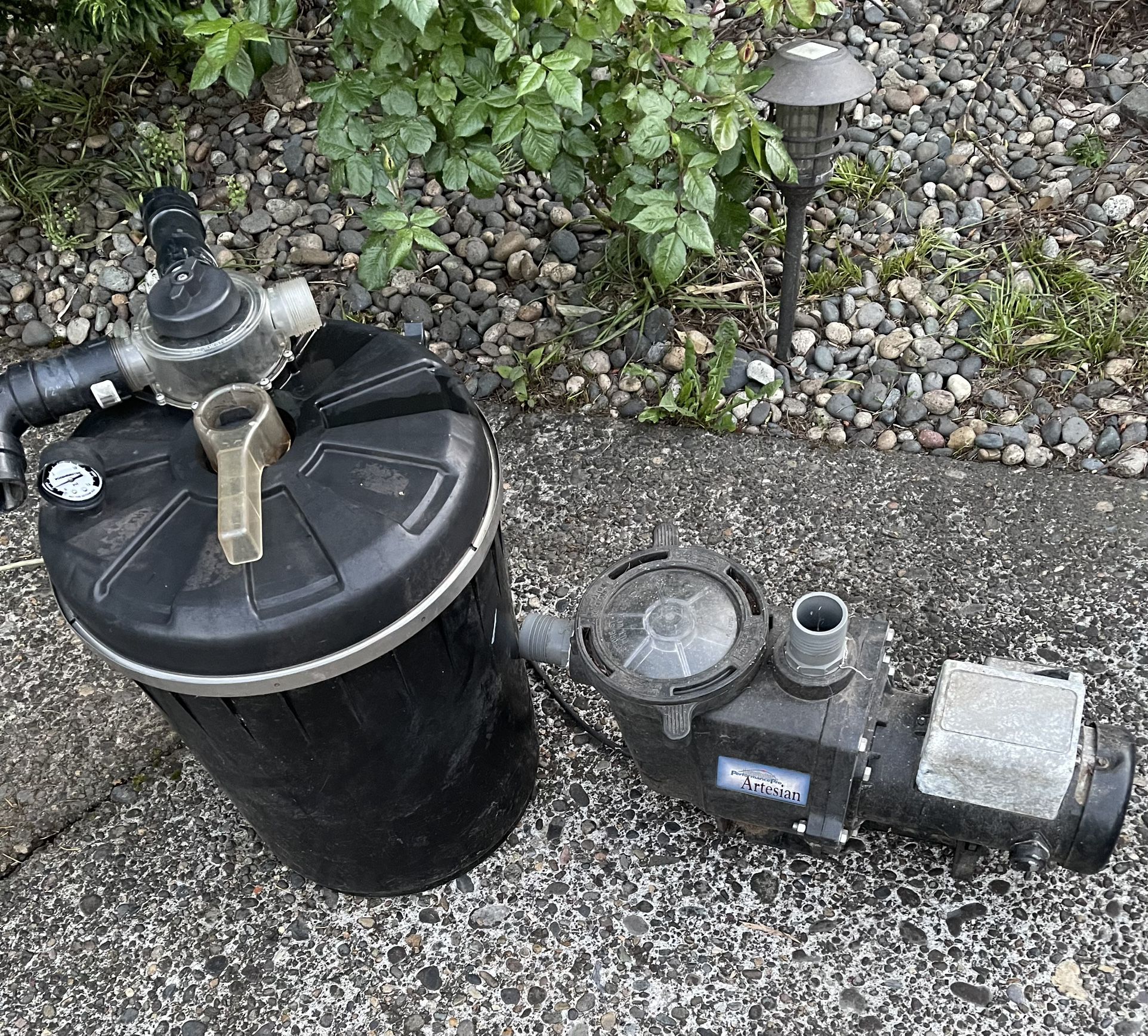 Pond Pump And Koi Filter