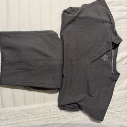 GRAY XS SCRUB UNIFORM