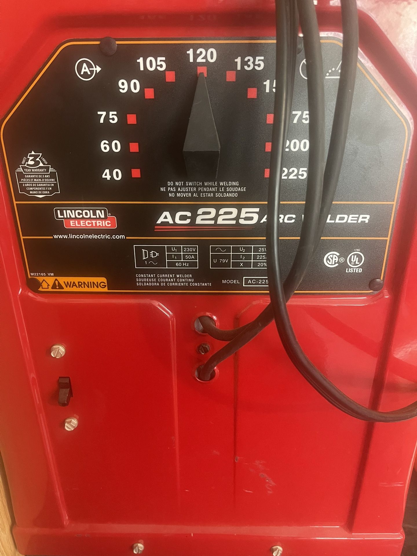 The AC225 compact stick welder