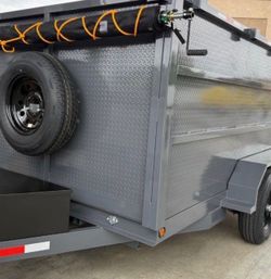 Heavy Duty Dump Trailer with Tarp System