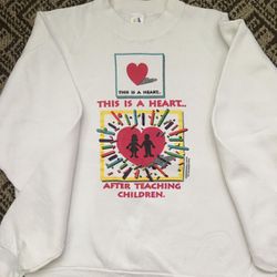 Ladies’ Teacher Sweatshirt Size M/L