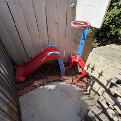 Slide And Bball Hoop