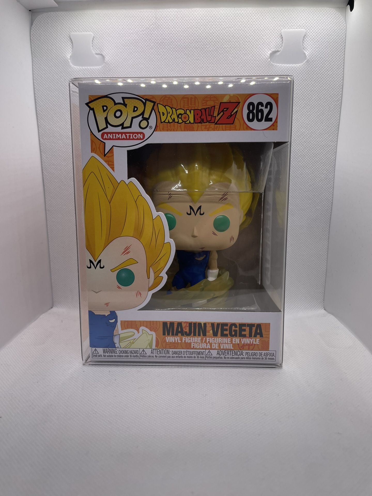 Funko Pop! Dragonball Z Majin Vegeta #862 with Protector