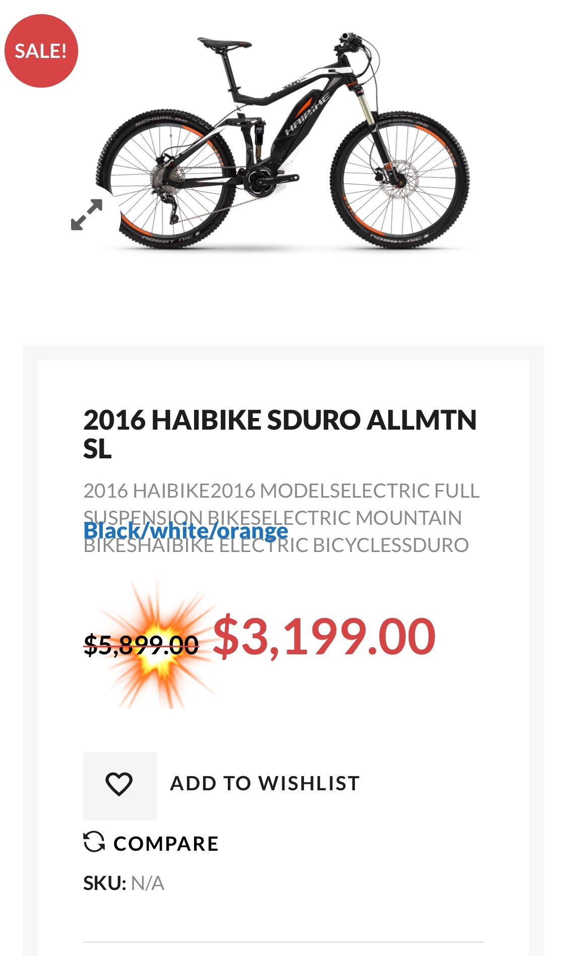 Haibike sduro sales allmtn sl