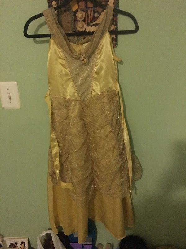 Custome "Belle" size 7-10 girl