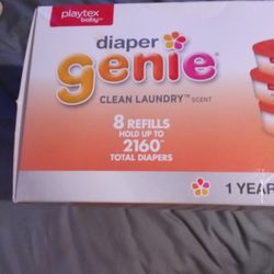 Diaper Genie Ate Refills Holds Up To $2,160 Total Diapers