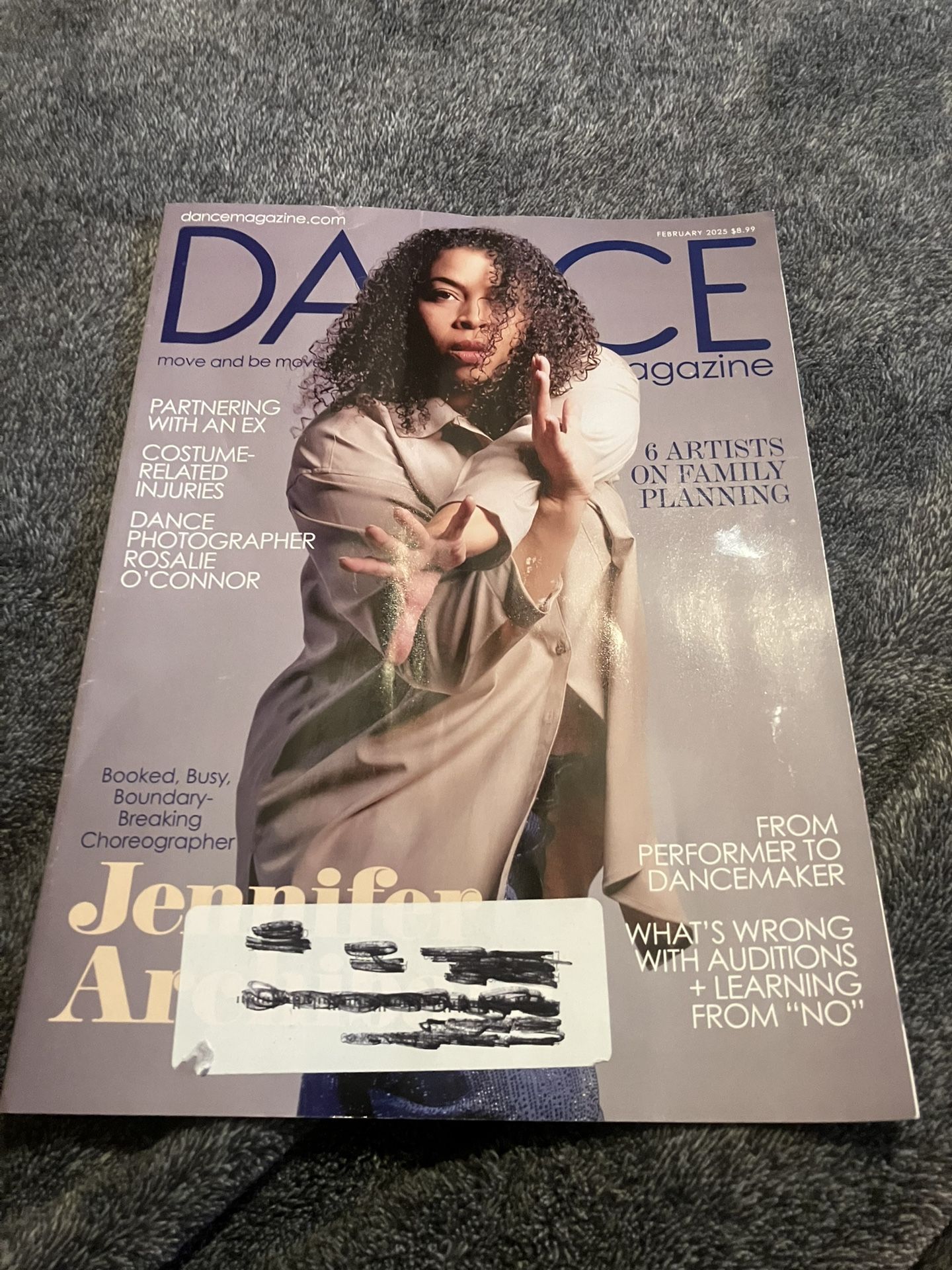 Dance Magazine Feb 2025 JENNIFER ARCHIBALD Boundary Breaking Choreographer
