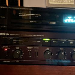 Onkyo  P-3150V PreAmplifier & T-4140 AM/FM Tuner 