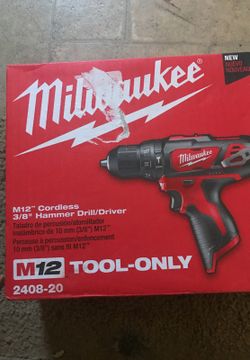 Hammer Drill driver 60$ tool only