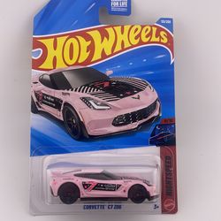 Hot Wheels Corvette C7 Pink