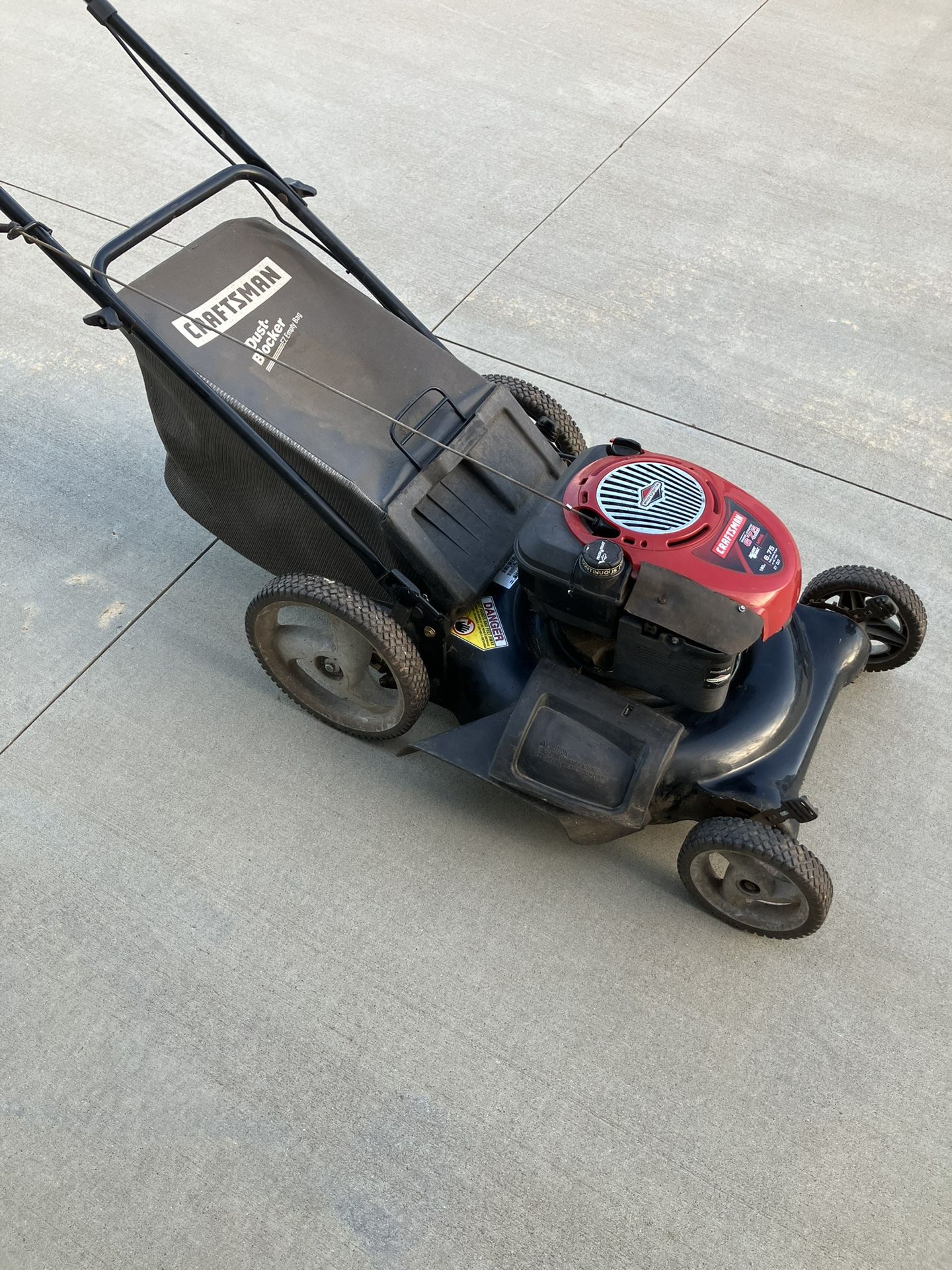 You Can Own A Perfect Running Push Lawnmower & Trade In Your Broken Mower!