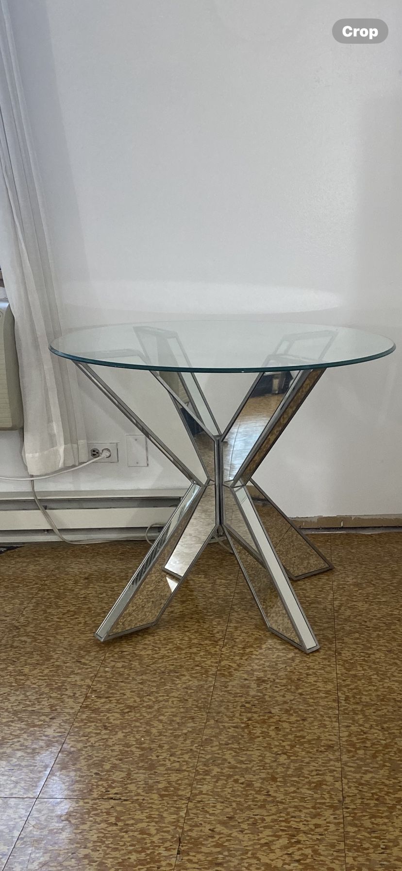 Pier 1 Mirrored Dining Room Table $200