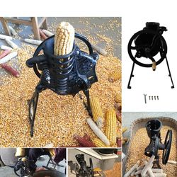 Corn Sheller Machine Hand Crank, Corn Thresher & Peeling Peeler Corn Cob Stripper Tool Corn Shelling for Farms and Families,10-15 Bushels of Shelled C