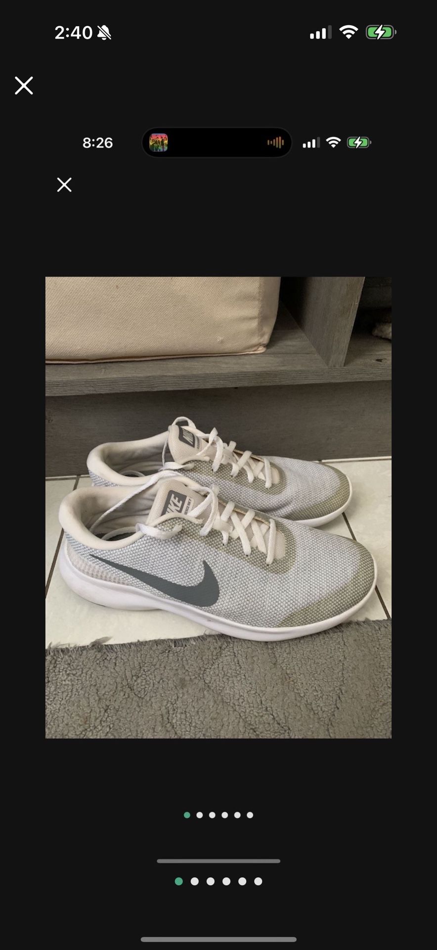 WOMENS NIKE SIZE 8.5 GYM SHOES