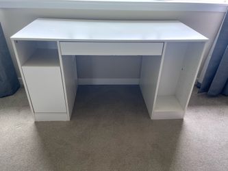 White desk