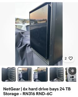 16 TB  4 bay Netgear Advanced Network Storage