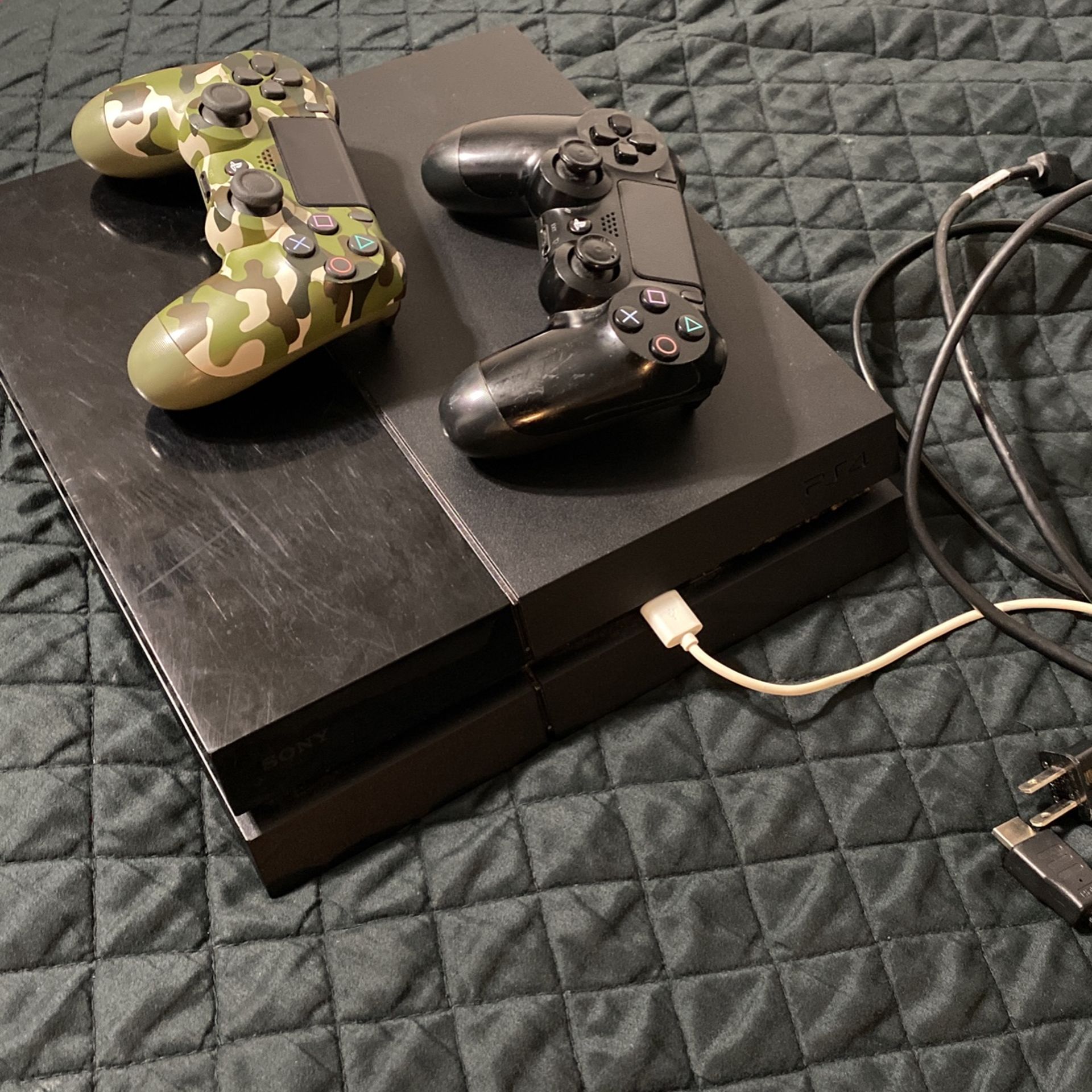 PlayStation 4 With 2 Controllers Included for Sale in Mesa, AZ OfferUp