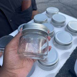 8oz glass jars