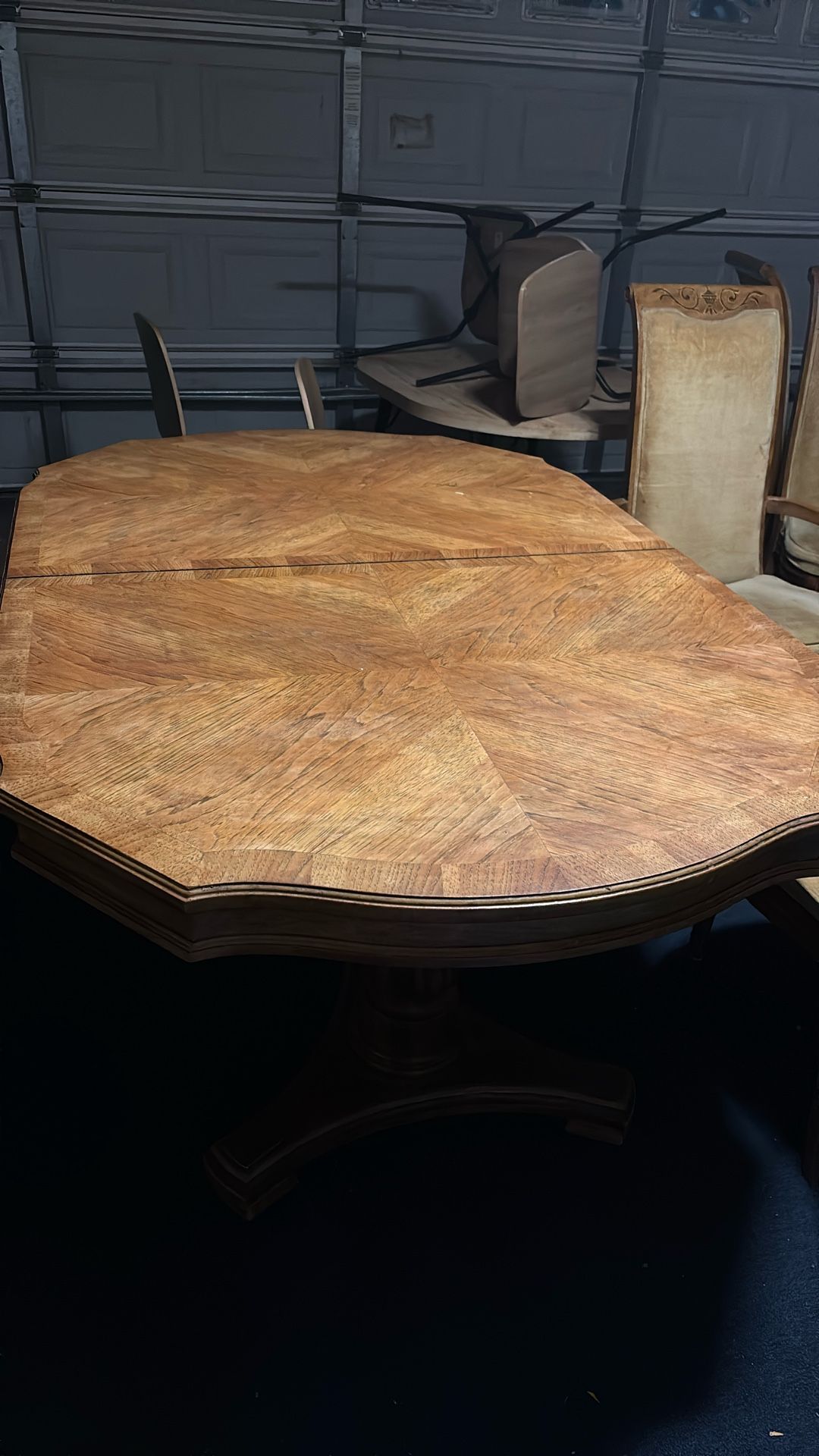 Wood Dining Table Antique