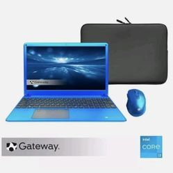 Gateway 15.6 Corei3 128gb With Wireless Mouse And Case NEW 