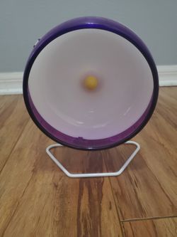 Purple 6" Hamster Wheel