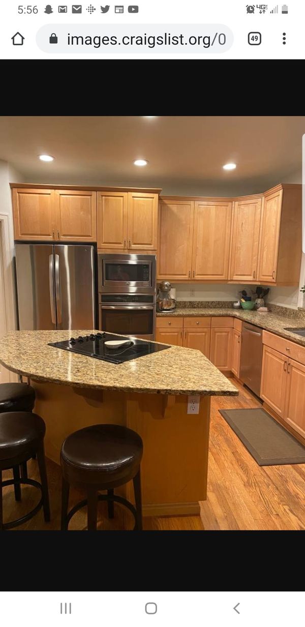 Kitchen cabinets and countertop (no appliances) make offer! for Sale in