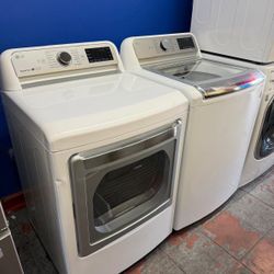 LG🫧set Washer And Dryer Gas