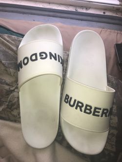 Men’s Burberry slides